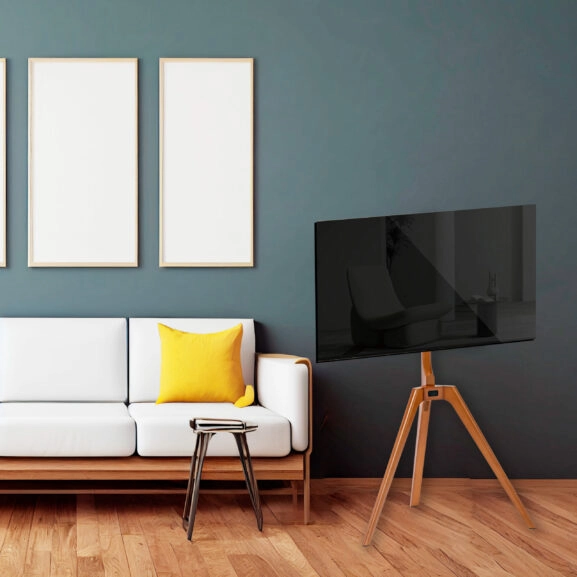 SOPORTE SUELO ACABADO MADERA 45"-65" TME - Image 5