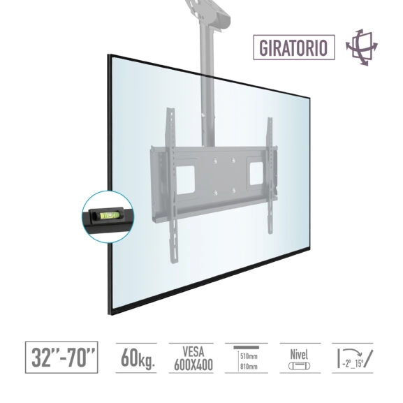 SOPORTE LED/LCD TECHO 32'' A 70'' TM - Image 2
