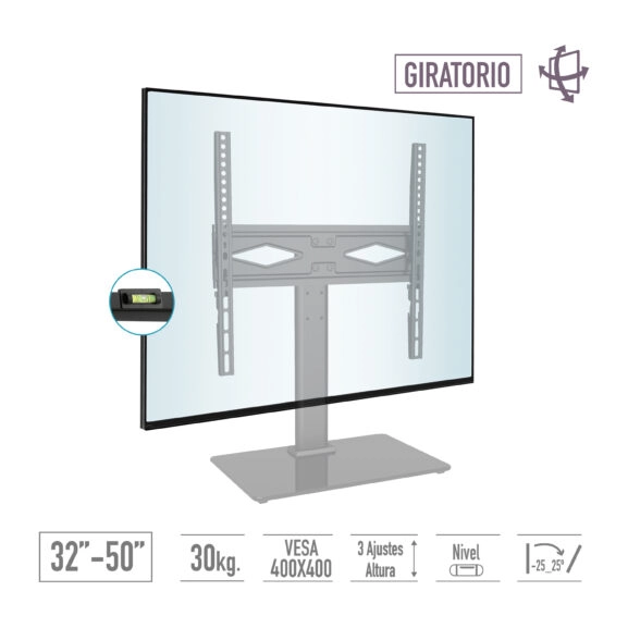 SOPORTE TV PARA MUEBLE DE 32" A 50" TM - Image 2