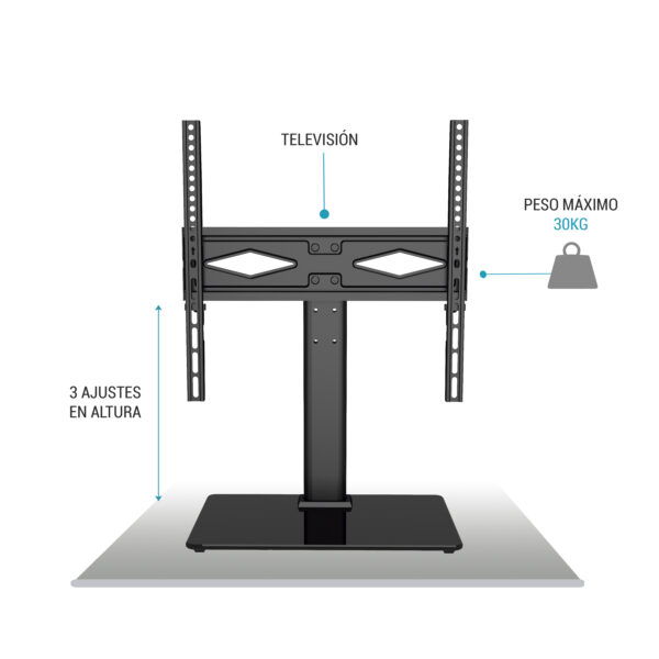 SOPORTE TV PARA MUEBLE DE 32" A 50" TM - Image 3