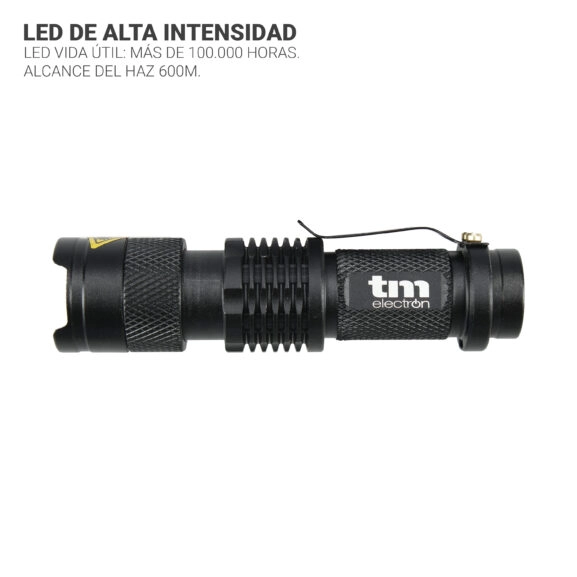 LINTERNA LED 3W BOLSILLO METÁLICA TME - Image 3