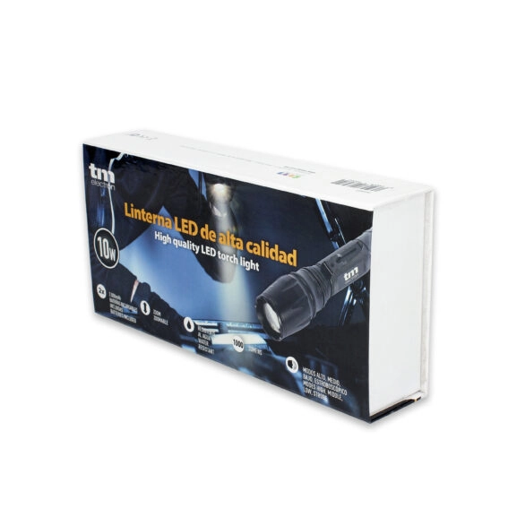 LINTERNA LED 10W ZOOM ALTA CALIDAD REC. - Image 9