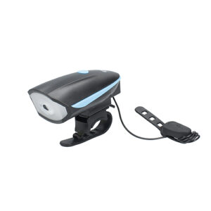LINTERNA BICICLETA CON BOCINA AZUL TME