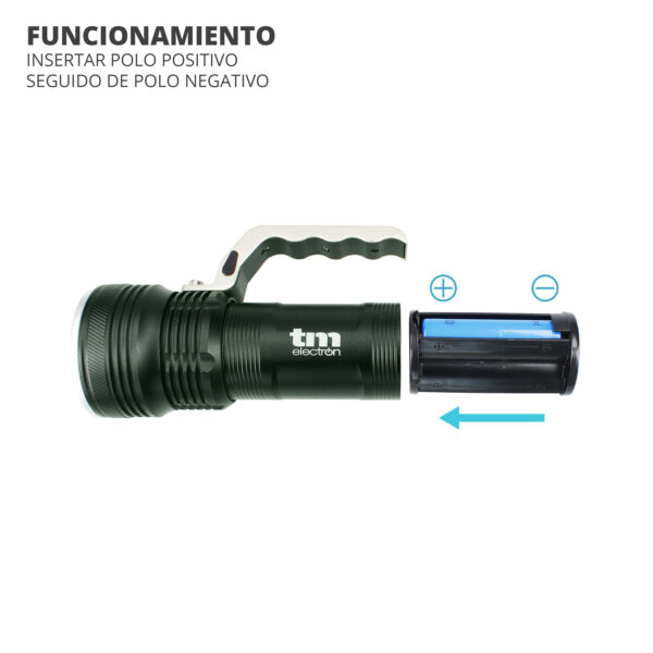 LINTERNA PORTÁTIL ALTA LUMINOSIDAD TME - Image 3
