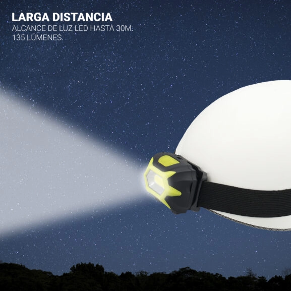 LINTERNA FRONTAL LED 3W COB TM ELECTRON - Image 9