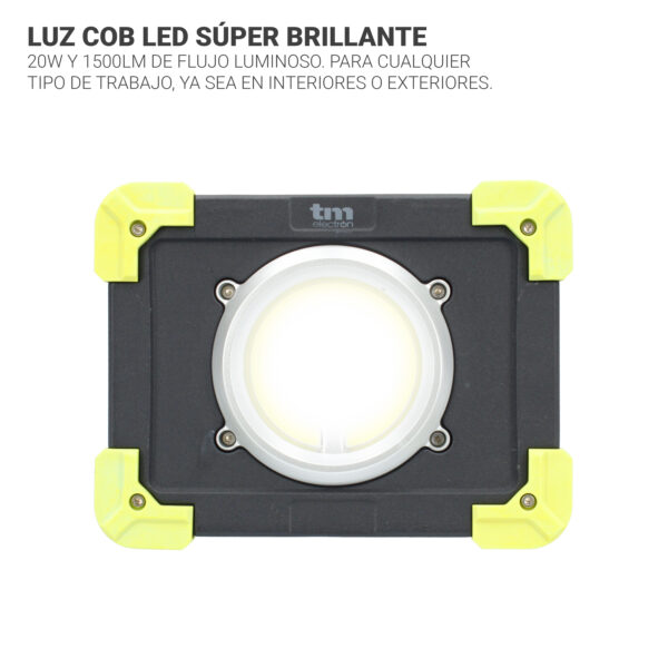 LINTERNA TRABAJO 20W COB LED POWERBANK - Image 3