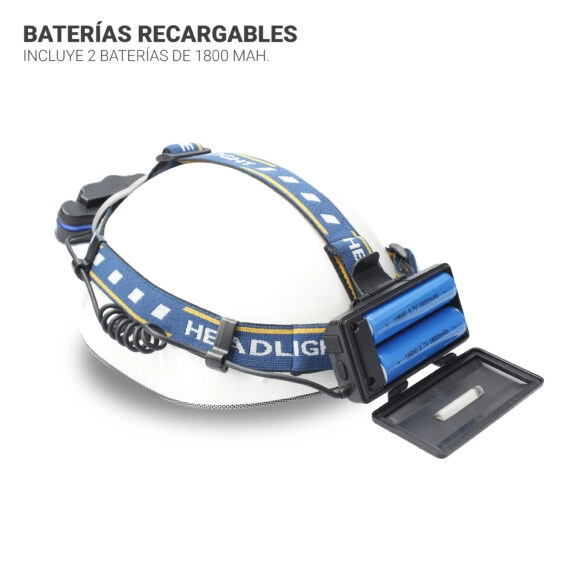 LINTERNA FRONTAL REC. 8 LED TM ELECTRON - Image 5