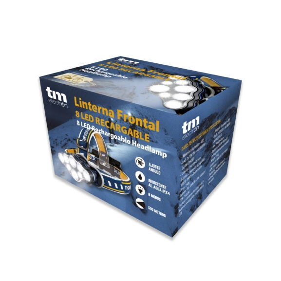 LINTERNA FRONTAL REC. 8 LED TM ELECTRON - Image 8