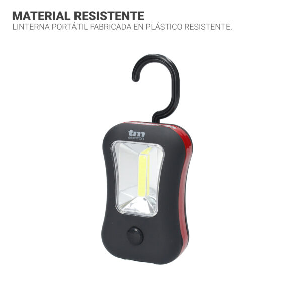 LINTERNA PORTÁTIL 4 LED + 3W COB LED TME - Image 3