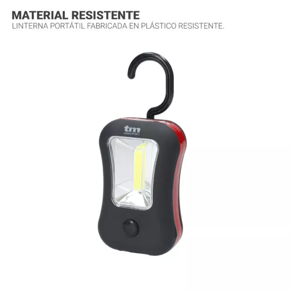 LINTERNA PORTÁTIL 4 LED + 3W COB LED TME - Image 3