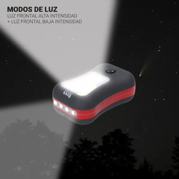 LINTERNA PORTÁTIL 4 LED + 3W COB LED TME - Image 4