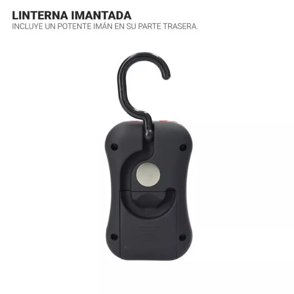 LINTERNA PORTÁTIL 4 LED + 3W COB LED TME - Image 6