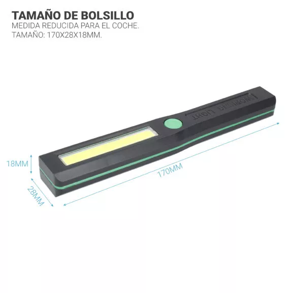 LINTERNA PORTÁTIL 3W COB LED TM ELECTRON - Image 7