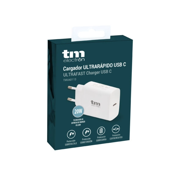 CARGADOR USB C PD 20W TM ELECTRON - Image 7