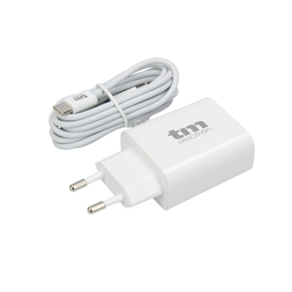 CARGADOR PD 20W MAS CABLE USB C A USB C - Image 3