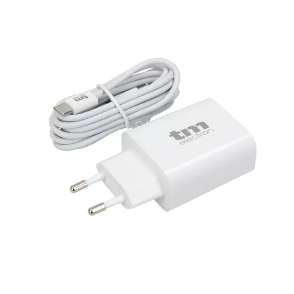 CARGADOR PD 20W MAS CABLE USB C A USB C - Image 2
