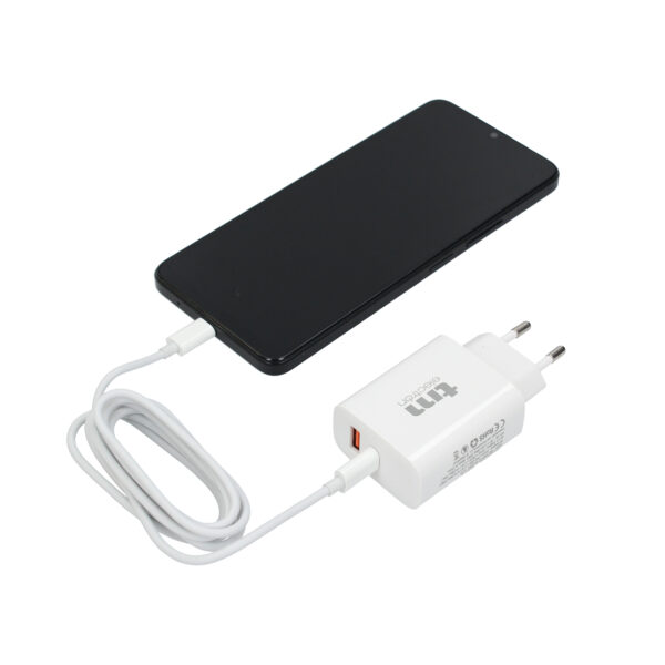 CARGADOR PD 20W MAS CABLE USB C A USB C - Image 4