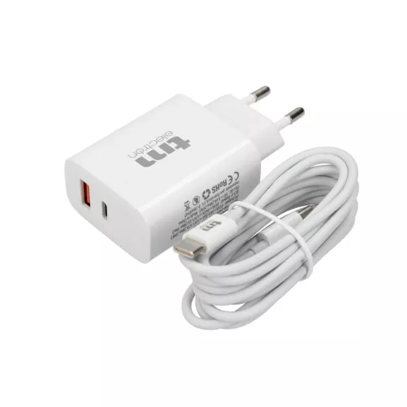 CARGADOR PD 20W MAS CABLE USB C A USB C - Image 6