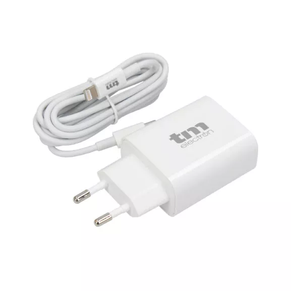 CARGADOR PD 20W CABLE USB C A LIGHTNING - Image 2
