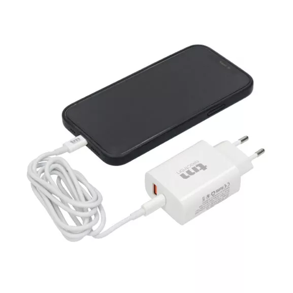 CARGADOR PD 20W CABLE USB C A LIGHTNING - Image 3