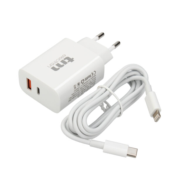 CARGADOR PD 20W CABLE USB C A LIGHTNING - Image 7