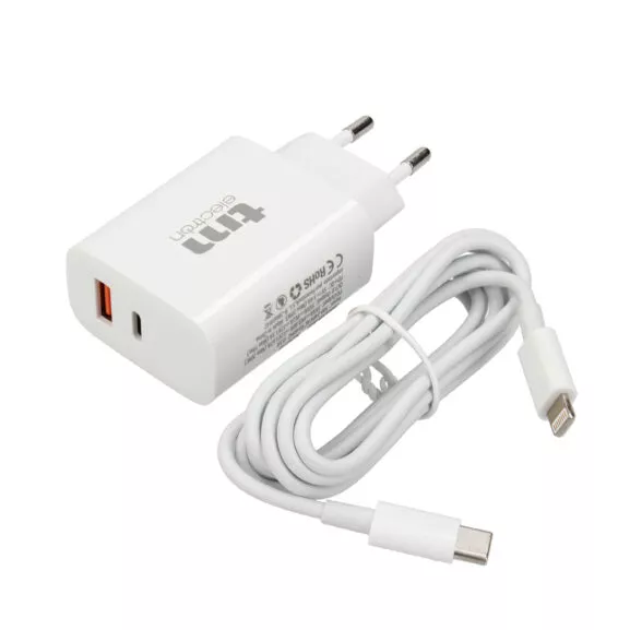 CARGADOR PD 20W CABLE USB C A LIGHTNING - Image 6