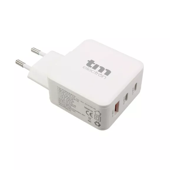 CARGADOR USB A + 2 TIPO C GAN 65W TME - Image 6