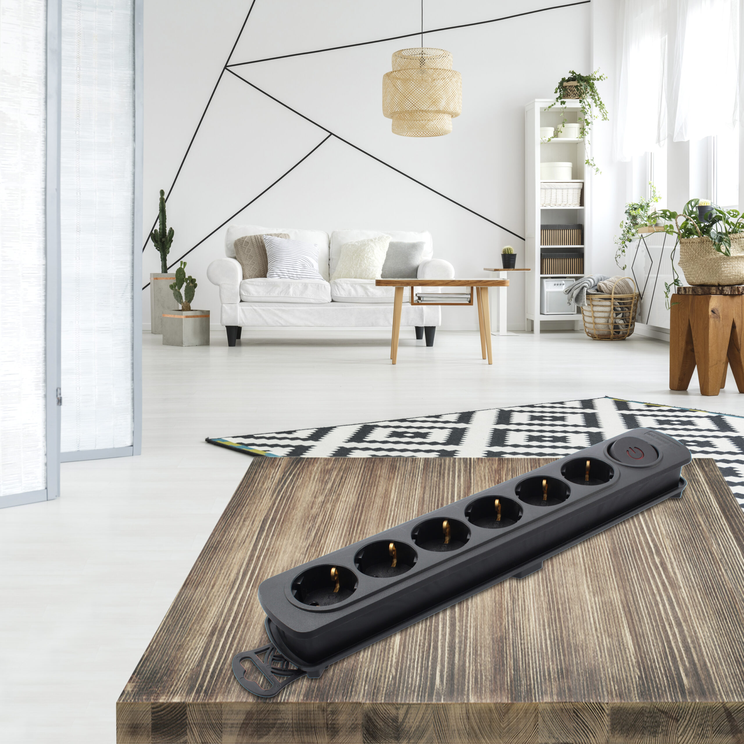 BASE MÚLTIPLE 6 TOMAS INTERRUPTOR TME - Image 4