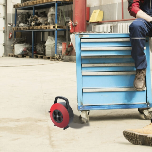 CABLE ALIMENTACIÓN BOBINA ENROLLABLE 10M - Image 7