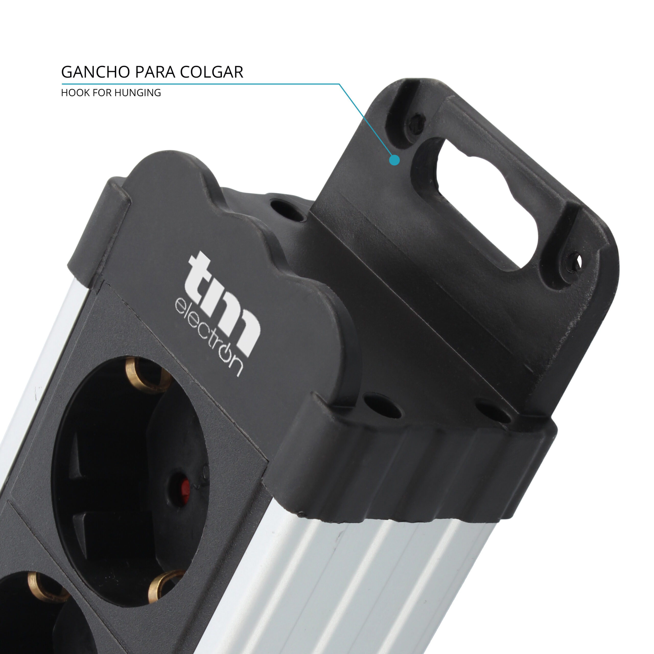 BASE MÚLTIPLE 6 TOMAS ALUMINIO PROT. TME - Image 4