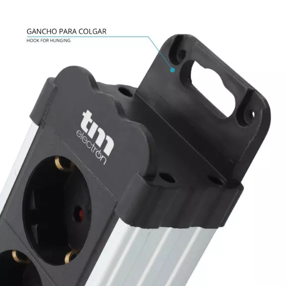 BASE MÚLTIPLE 6 TOMAS ALUMINIO PROT. TME - Image 4