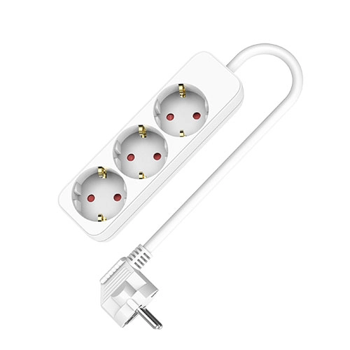 BASE MÚLTIPLE 3 ENCHUFES CABLE 1.5M TME