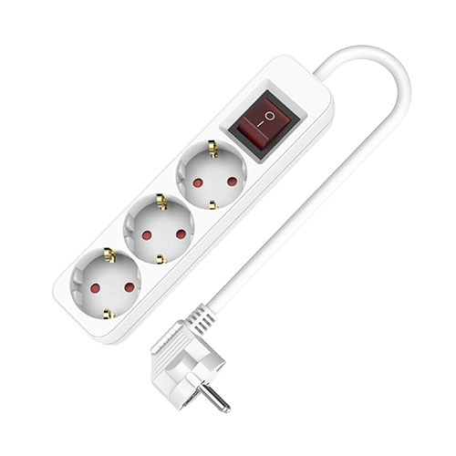 BASE MÚLTIPLE INT. 3 ENCHUFES 1.5M TME