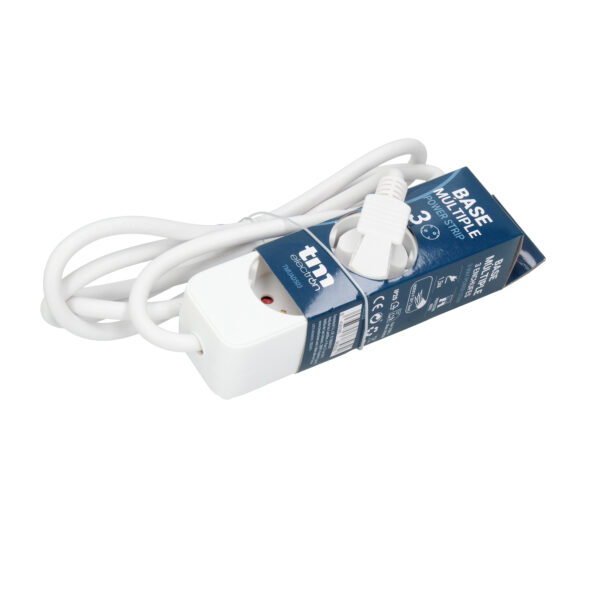 BASE MÚLTIPLE 3 ENCHUFES CABLE 1.5M TME - Image 7