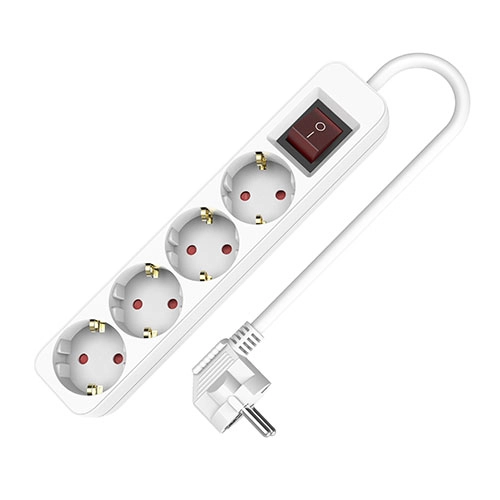 BASE MÚLTIPLE INT. 4 ENCHUFES 1.5M TME