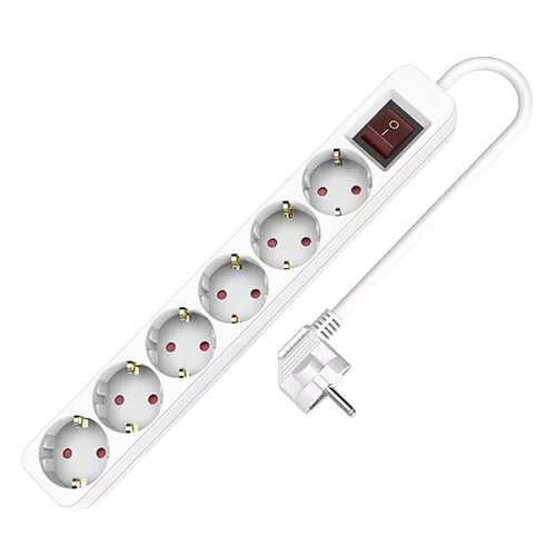 BASE MÚLTIPLE INT. 6 ENCHUFES 1.5M TME