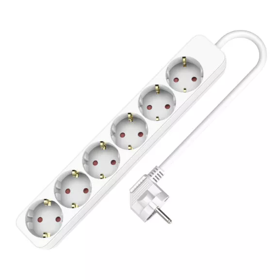 BASE MÚLTIPLE 6 ENCHUFES CABLE 1.5M TME - Image 2