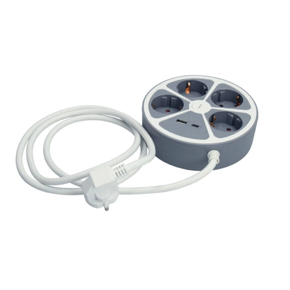 BASE MÚLTIPLE INT.4 ENCHUFES CON USB - Image 2