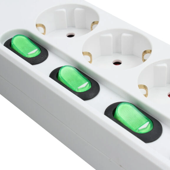 BASE MÚLTIPLE INT. INDV. 4 ENCHUFES 1.5M - Image 4