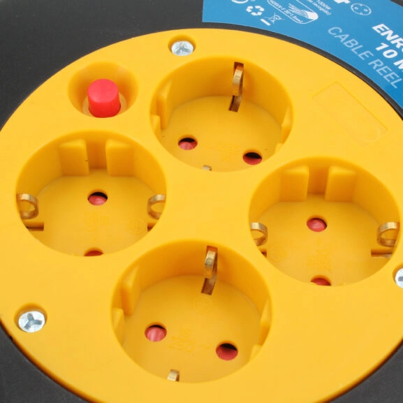 ENROLLACABLE 10 METROS 4 ENCHUFES TME - Image 4