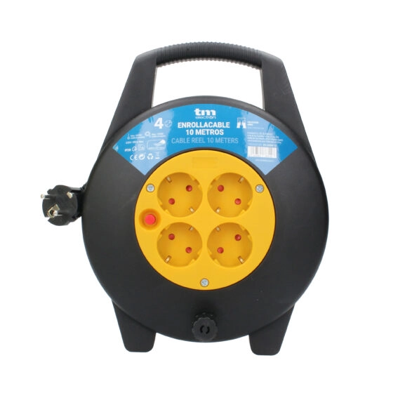 ENROLLACABLE 10 METROS 4 ENCHUFES TME - Image 7
