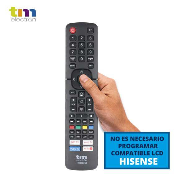 MANDO A DISTANCIA COMPATIBLE TV HISENSE - Image 5