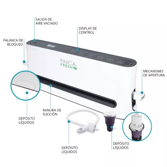 ENVASADORA AL VACIO FINICA FRESH DE TM - Image 4