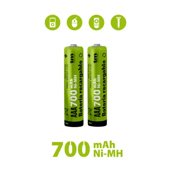 BATERIA R03 NI-MH 700MAH BLISTER 2X TM - Image 4