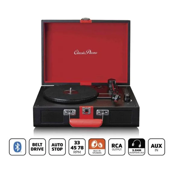 TOCADISCOS CONEXION BT Y ALTAVOCES LENCO - Imagen 6