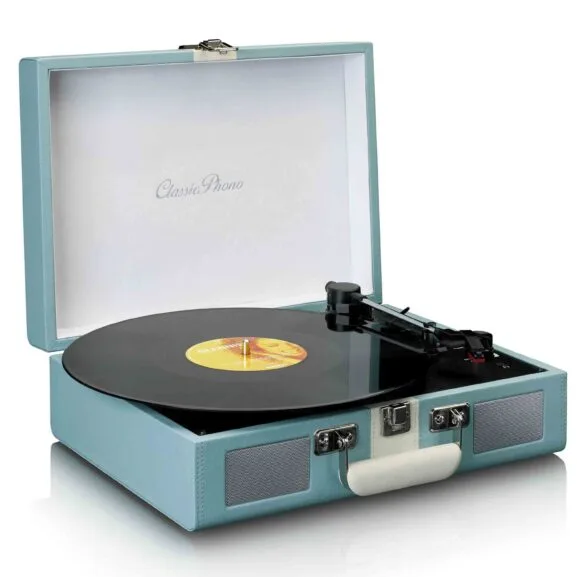 TOCADISCOS CONEXION BT Y ALTAVOCES LENCO - Imagen 7