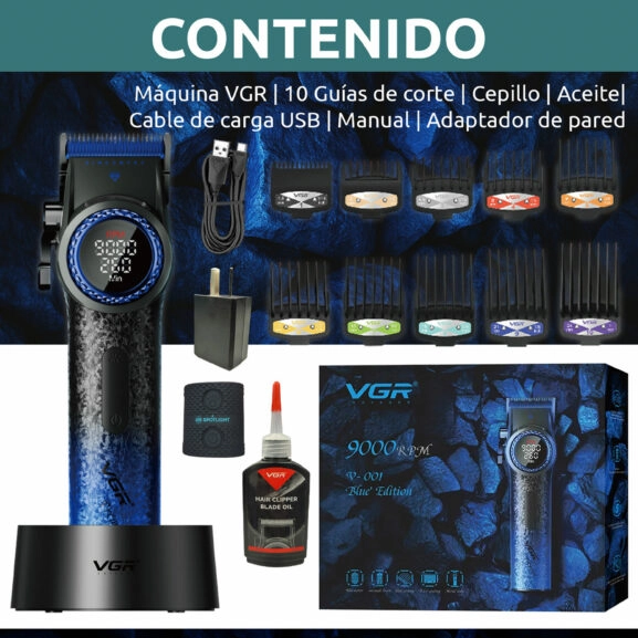 CORTAPELOS PROFESIONAL BLDC CERÁMICO VGR - Image 11