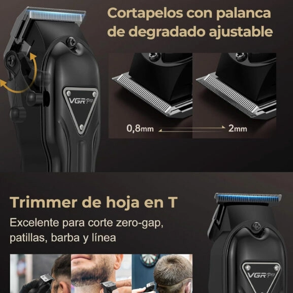 SET 2 EN 1 CORTAPELOS MAS BARBERO VGR - Image 4