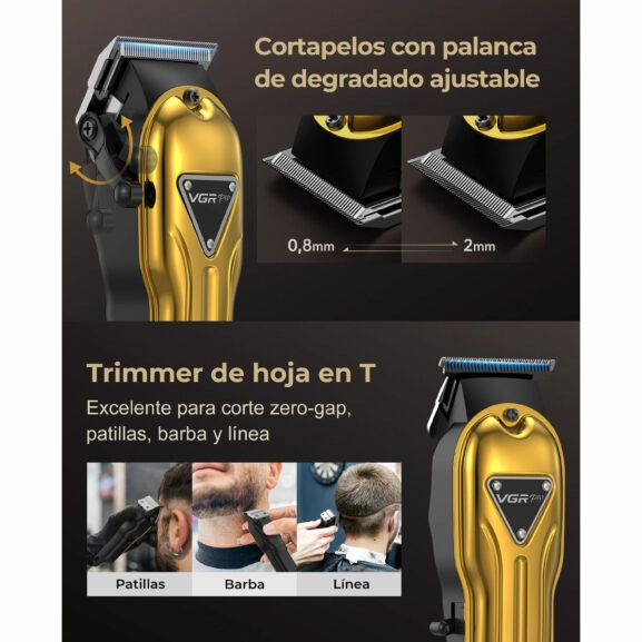 SET 2 EN 1 CORTAPELOS MAS BARBERO VGR - Image 7