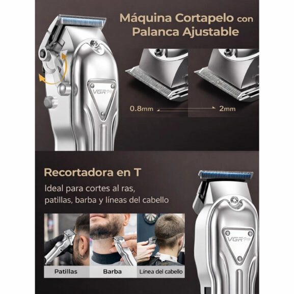 SET 2 EN 1 CORTAPELOS MAS BARBERO VGR - Image 3